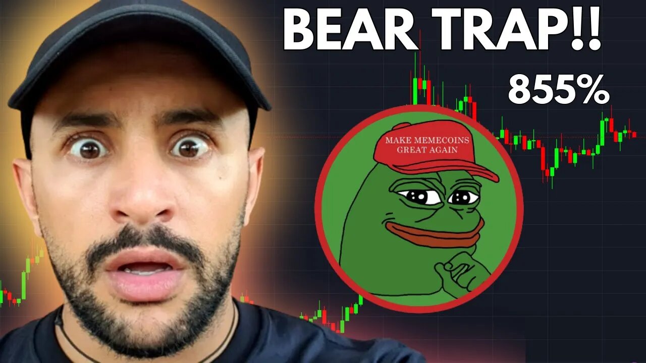 🚨 PEPE COIN: BEAR TRAP!!!!