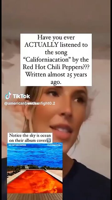 Californication RHCP. Interesting lyrics.