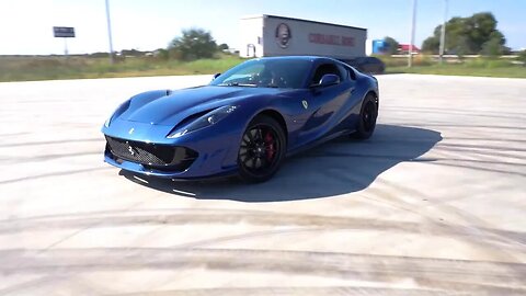 Ferrari 812 SuperFast Drift