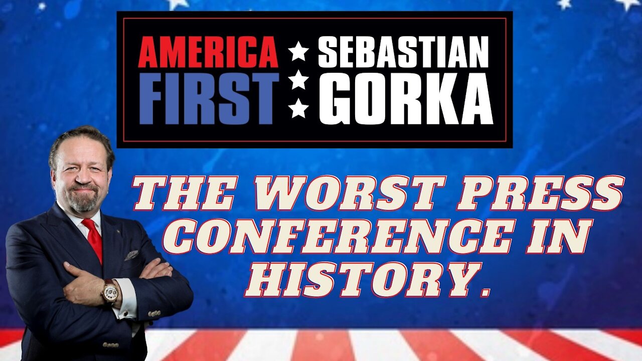 The worst press conference in history. Sebastian Gorka on AMERICA First