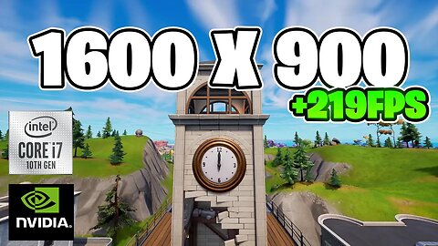 BEST Resolution for Fortnite Chapter 3 Season 3 | 1600x900