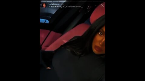 KylieJenner appearing to have darker skin listening to Don Toliver’s 'Smoke' featuring HVN & SoFaygo