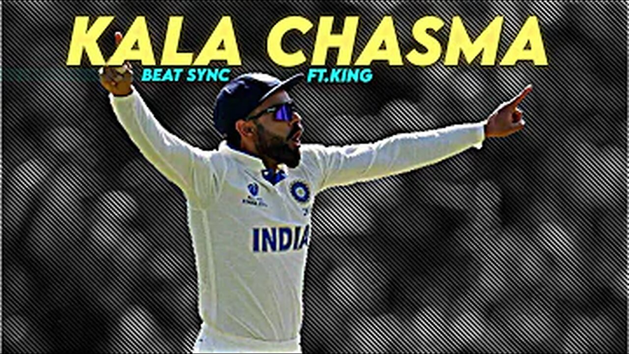 Kala chashma ft.Virat Kohli | beat sync | Virat Kohli WhatsApp status