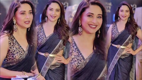 Madhuri Dixit looks beautiful at red carpet of Global Excellence Awards 2023