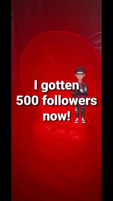 500 FOLLOWING NOW!