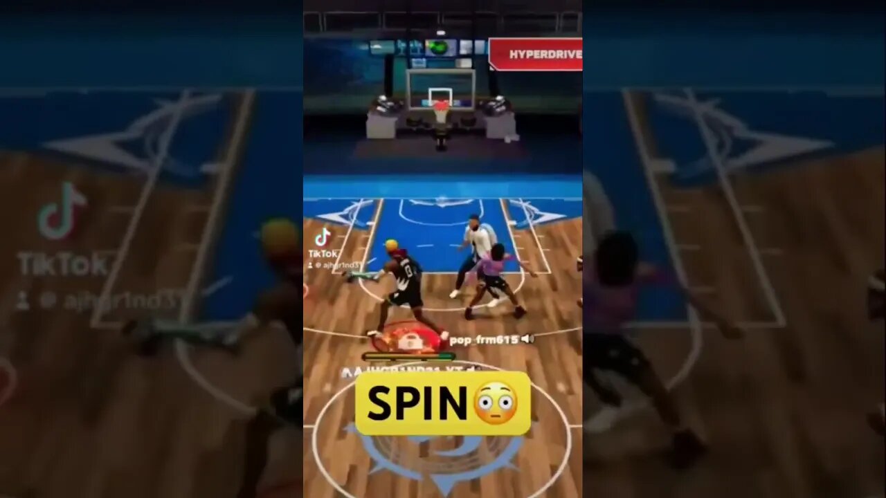 😇🤯SPIN DOUBLE CONTACT DUNK😂😇🤯#viral #fyp #trending #fypシ #viralvideo #viralshort #nba #2k