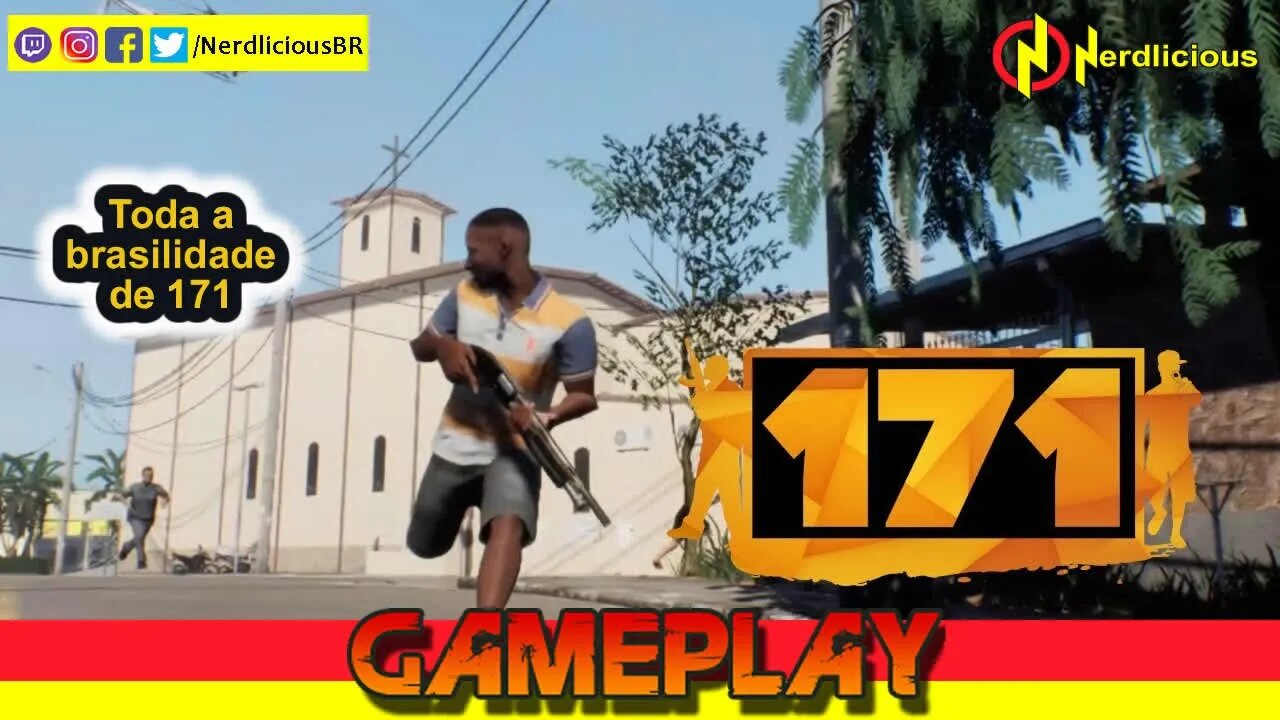 🎮 GAMEPLAY! O jogo brasileiro 171 anima, mas uma história faz falta! Confira a nossa Gameplay!