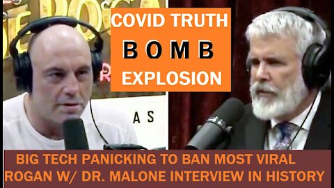 MOST VIRAL ROGAN INTERVIEW YET! DR. ROBERT MALONE LAUNCHES COVID ATTACK ON CORRUPTION