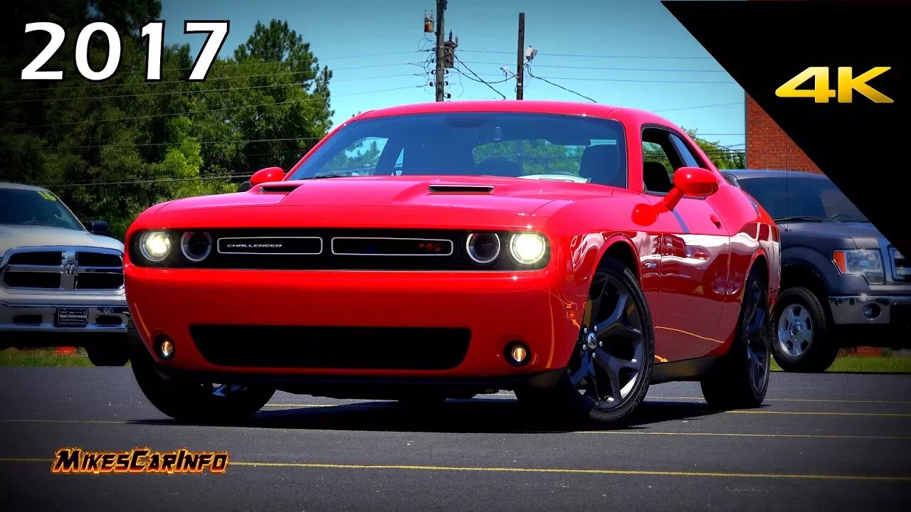 2017 Dodge Challenger R/T Super Track Pak - Detailed Look in 4K