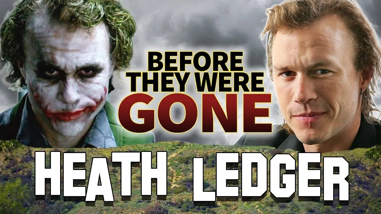 HEATH LEDGER - Before They Were GONE