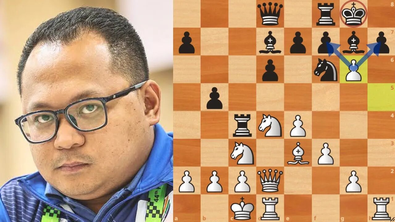 Filipino Grandmaster Crushing Attack!