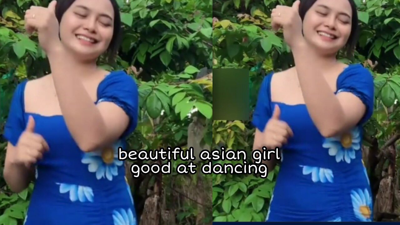 beautiful asian girl good at dancing