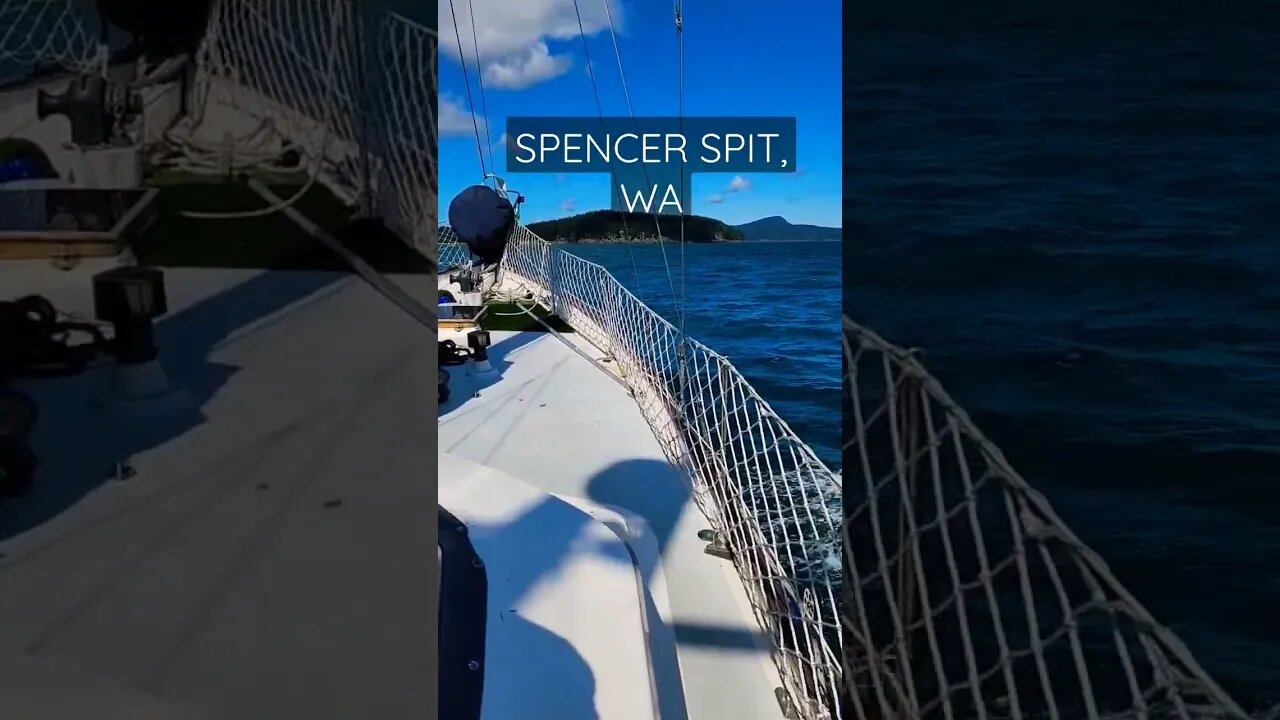 Spencer Spit, WA! #shorts #sailboat #sailboatlife
