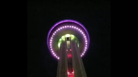 Tower of the Americas, Downtown ,San Antonio, TX, Nighttime