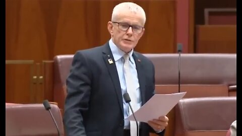 Senator Malcolm Roberts exposes the Military/Pharmaceutical Industry behind the "Scamdemic!"