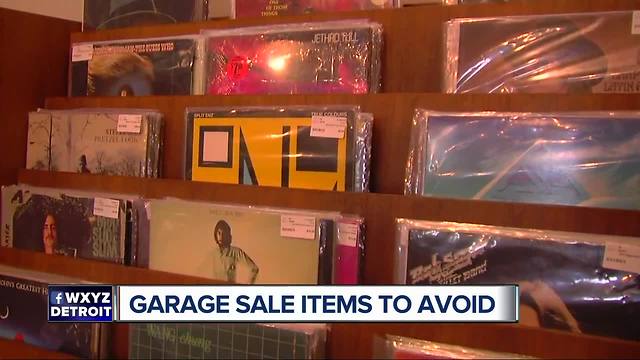 Garage sale items to avoid