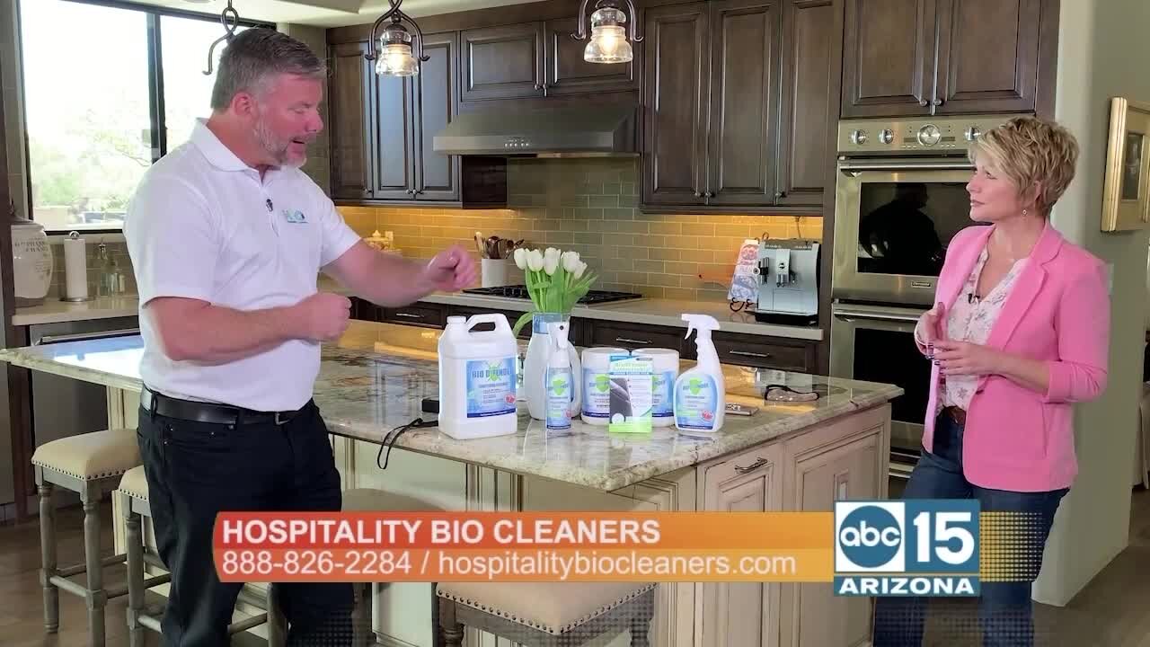 Hospitality Bio Cleaners can help you disinfect your home!