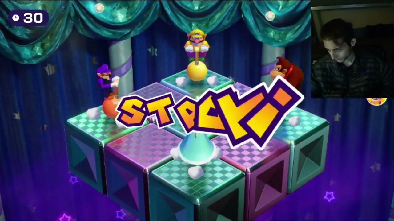 Mario Party Superstars Bounce And Trounce Minigame Featuring Waluigi VS Nintendo Characters