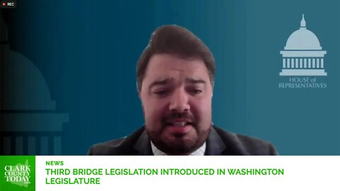 Third bridge legislation introduced in Washington legislature