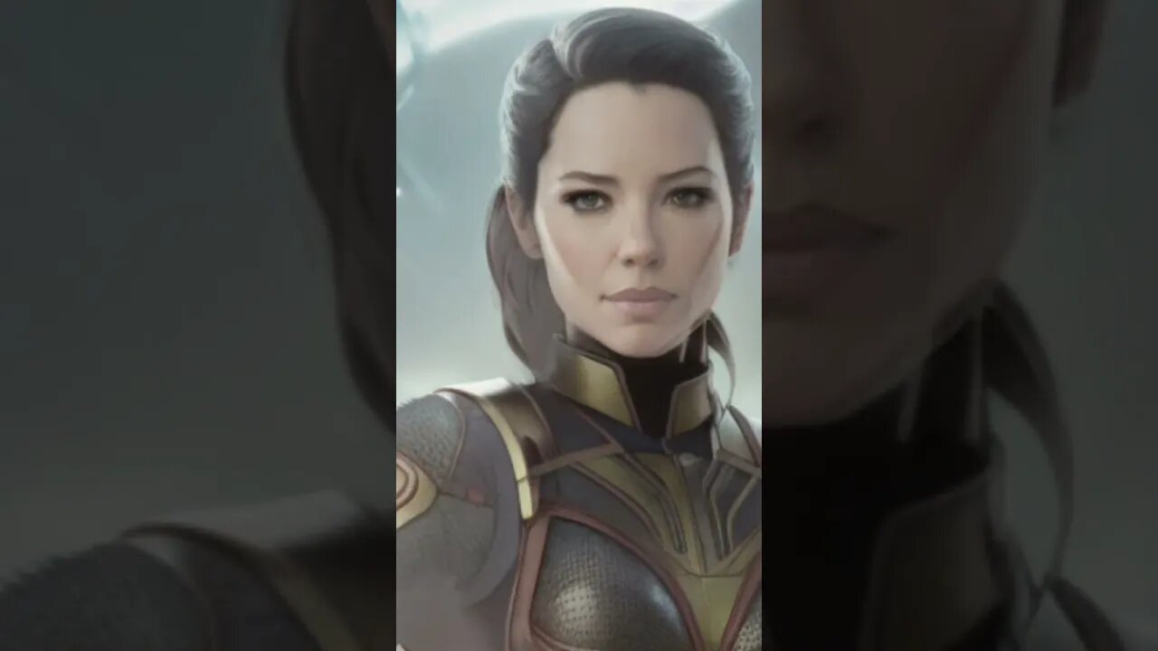 Portrait of Hope van Dyne / Wasp #shorts#shortvideos#antman #HopevanDyne