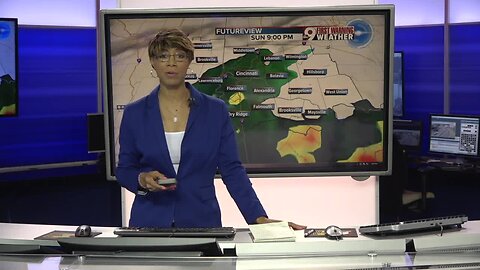 Your Saturday evening forecast