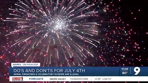 Dos and don'ts this July 4th