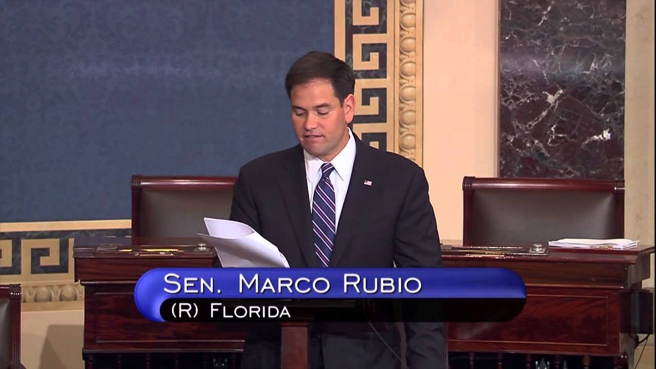 On Senate Floor, Rubio Highlights Conservative Groups Targeted By IRS