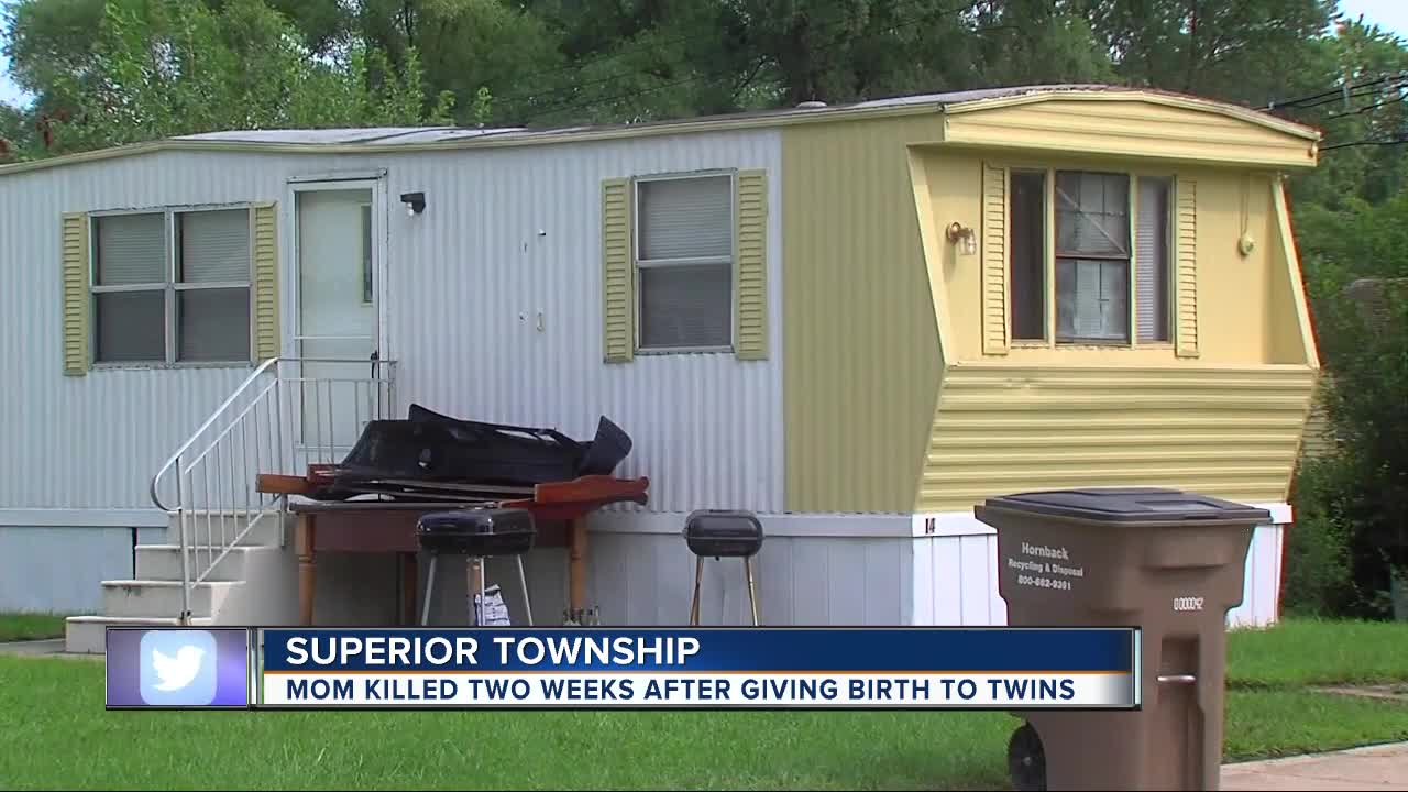 Mom who gave birth to twins weeks ago shot to death in Superior Twp.