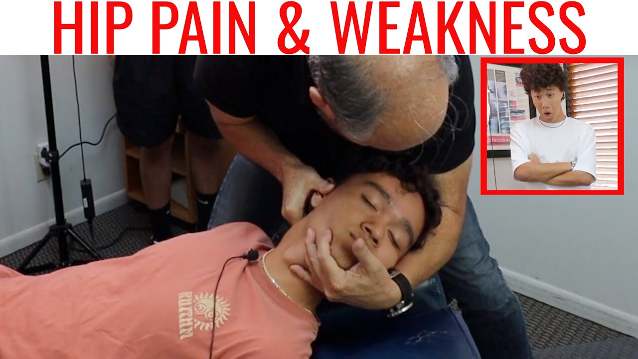 20 y/o Baseball Pitcher w/ Hip & Knee pain gets treated by Chiropractor