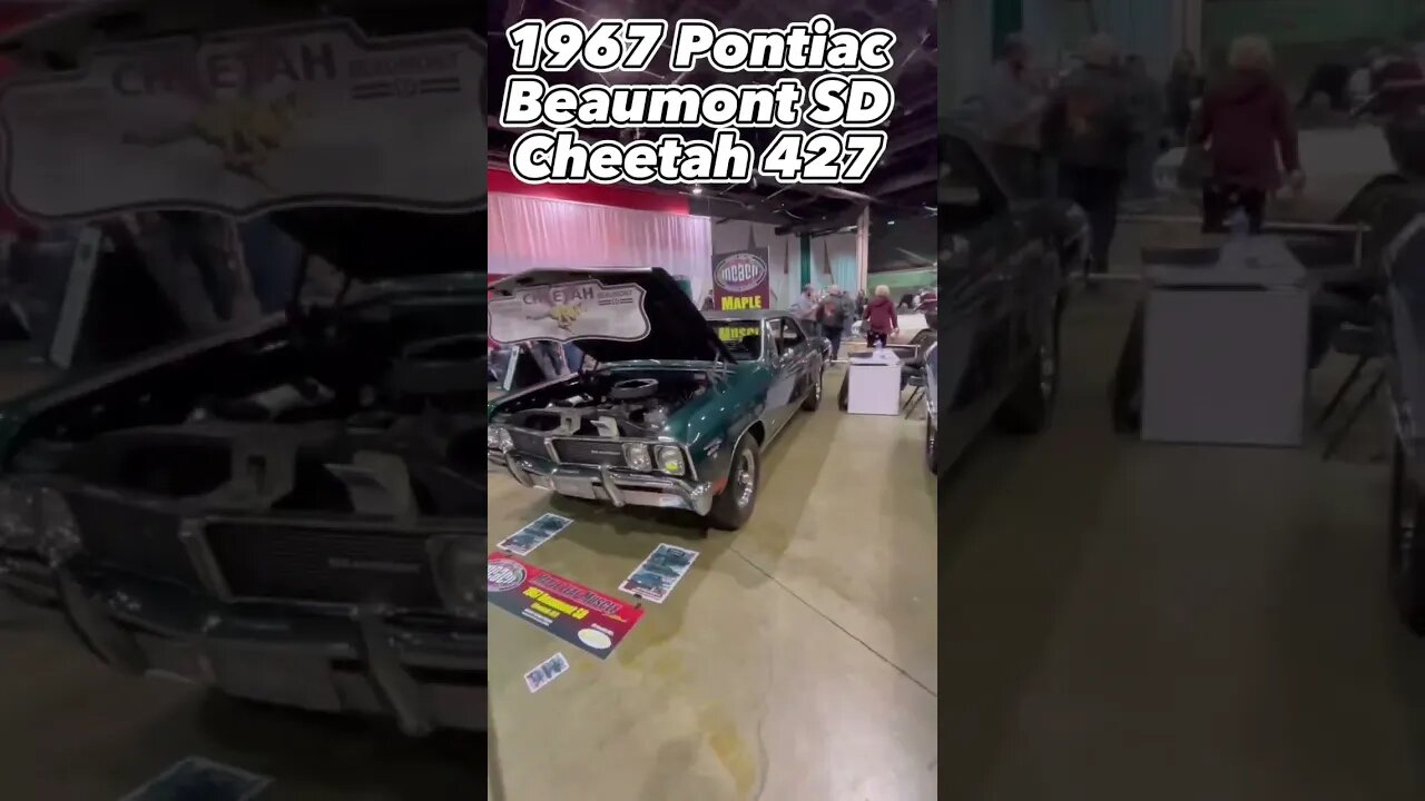 1967 Pontiac Beaumont SD Cheetah 427! Canadian Muscle Car at MCACN! #shorts