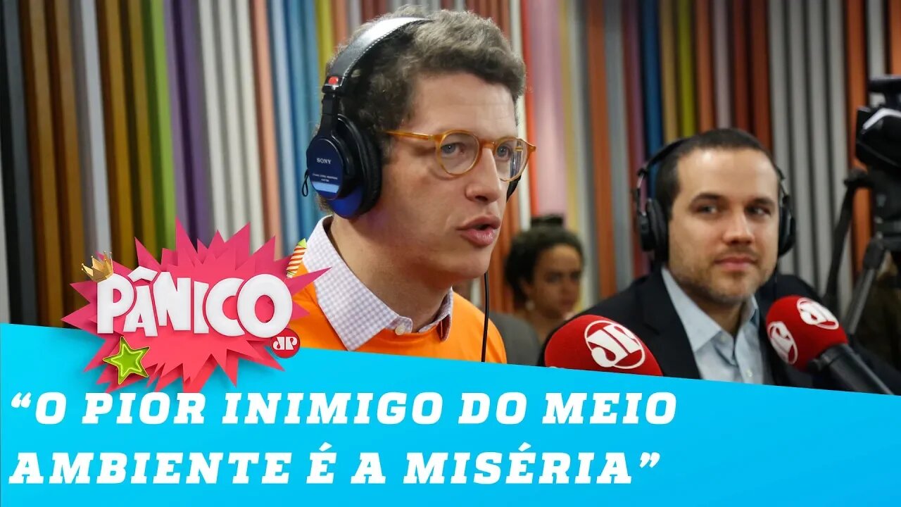 Salles: 'O maior perigo para o meio ambiente é a miséria'