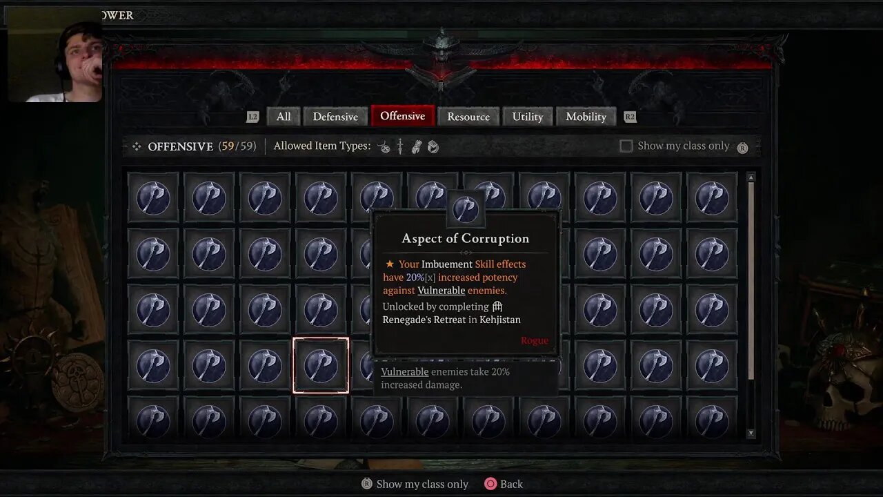 Diablo 4 :) I want more bagspace