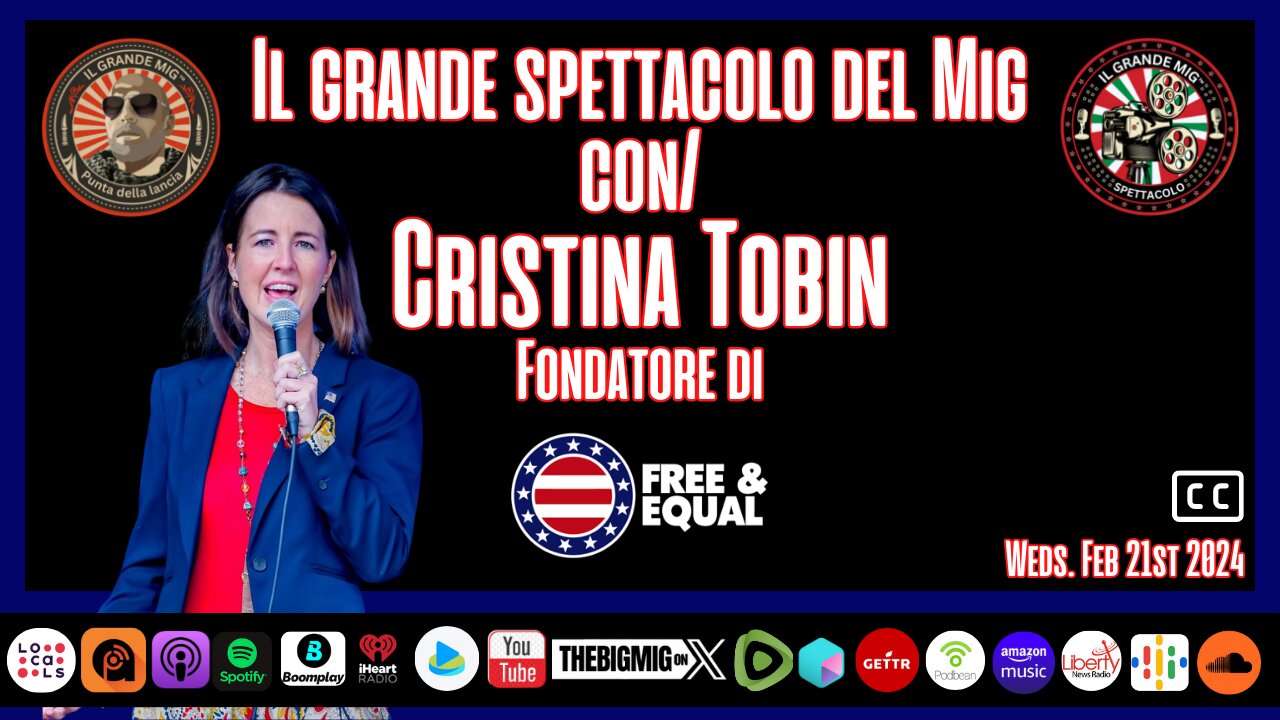 Fondazione per le elezioni libere e uguali con la fondatrice Cristina Tobin |EP222