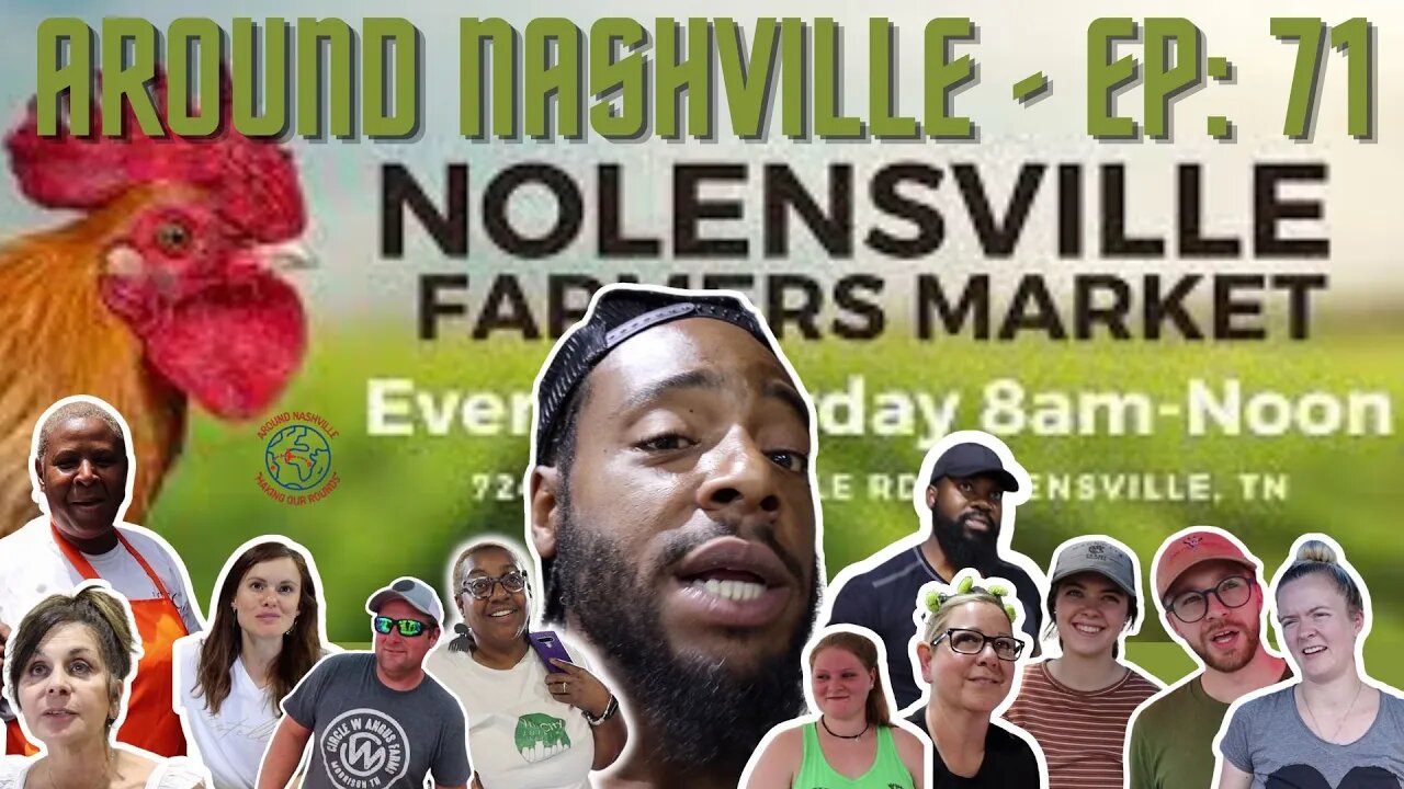 THINGS TO DO AROUND NASHVILLE - EP: 71 - NOLENSVILLE FARMERS MARKET #vlog #bars #business #nashville