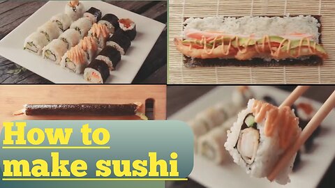 How to make sushi step by step