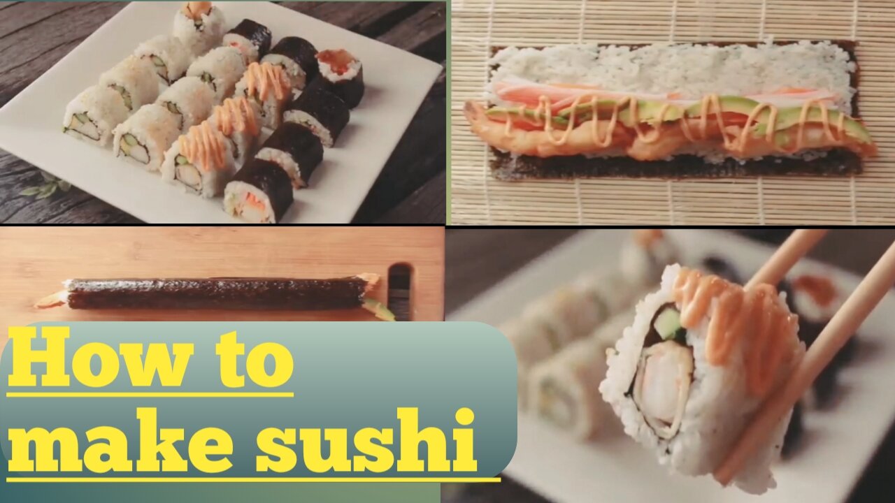 How to make sushi step by step