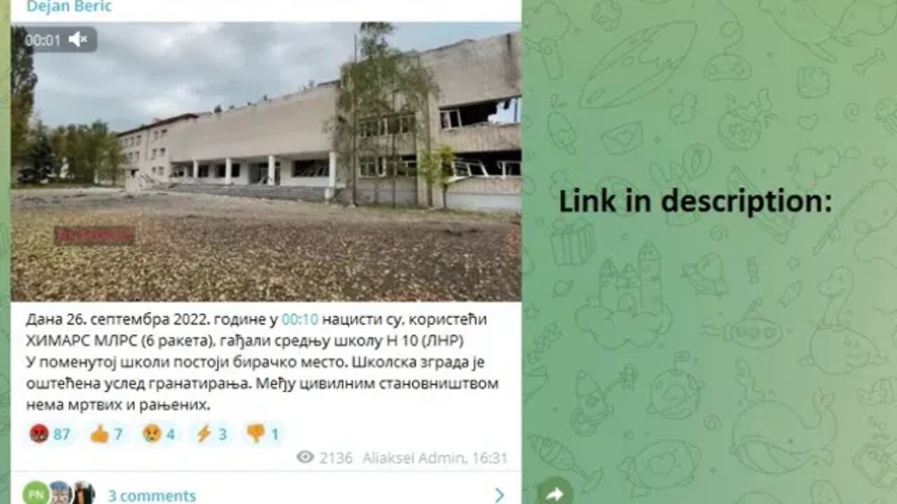 Ukrainians hit the school with polling station using HIMARS