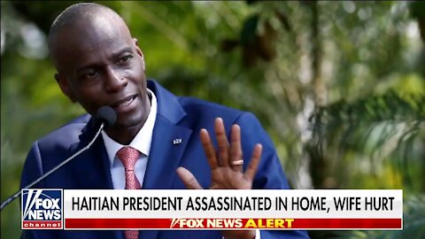 Haitian president assassinated by an unidentified group