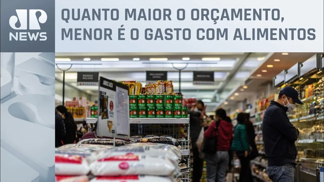 Classes D e E gastam mais da metade do salário com alimentação, mostra estudo