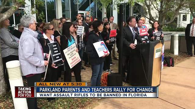 Parkland parents in St. Pete fighting to get assault weapon ban on ballot