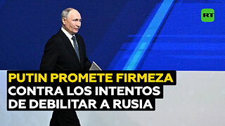 Putin: "El chantaje a Rusia no dará resultados"