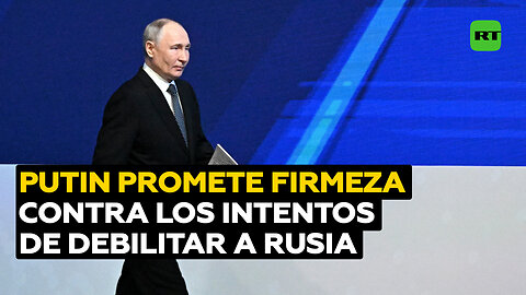 Putin: "El chantaje a Rusia no dará resultados"