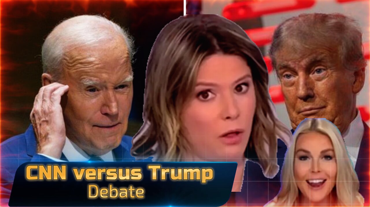 Trump would be debating CNN or Joe Bite me