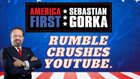 Rumble crushes YouTube. Caller with Sebastian Gorka on AMERICA First