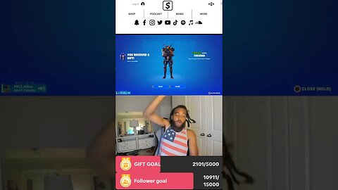 Rock Mercury plays Fortnite, live with Rockers and Mercurians on TikTok