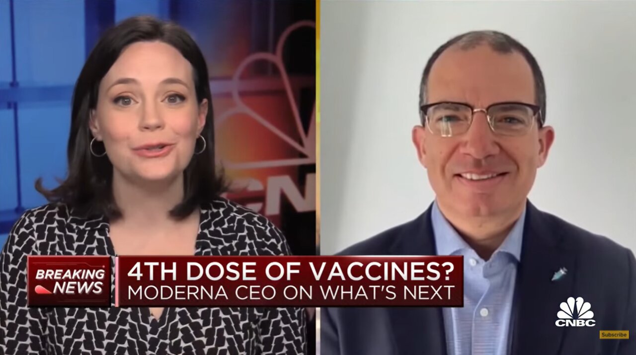 Moderna CEO insists a 4th dose may be needed to control a future Covid variants