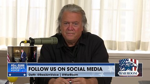 Steve Bannon Explains The Key Economic Controls From The White House