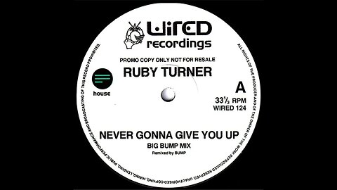 Ruby Turner- Never Gonna Give You Up (Big Bump Mix)