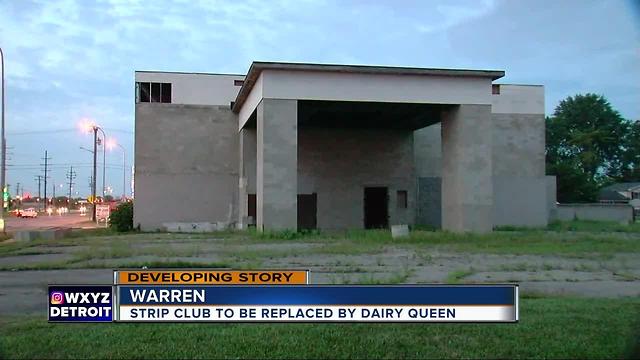 Former Warren strip club converting into Dairy Queen