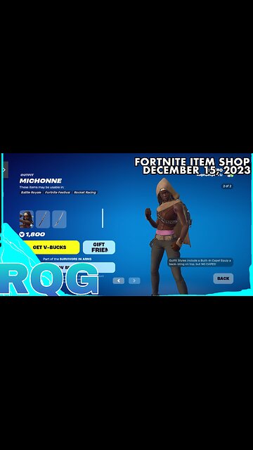 WALKING DEAD IS BACK! FORTNITE ITEM SHOP (December 15, 2023)